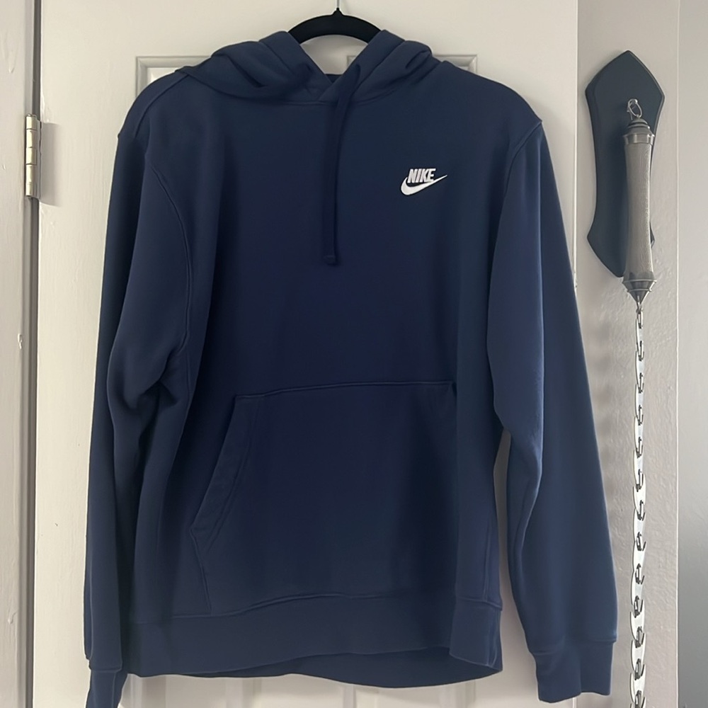 Nike dark blue hoodie - Picture 3 of 4